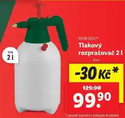 Lidl Tlakový rozprašovač 2 l nabídka