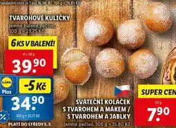 Lidl TVAROHOVÉ KULIČKY, 6x 28 g nabídka