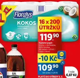 Lidl Toaletní papír, 16 rolí nabídka