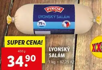 Lidl LYONSKÝ SALÁM, 400 g nabídka