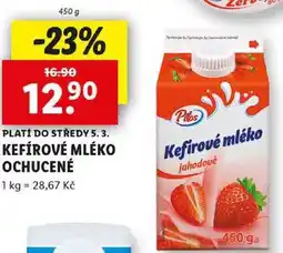 Lidl KEFÍROVÉ MLÉKO OCHUCENÉ, 450 g nabídka