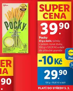 Lidl Pocky, 33 g a další nabídka