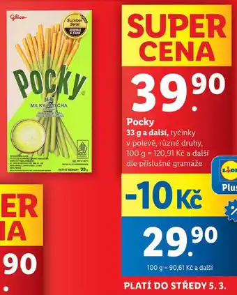 Lidl Pocky, 33 g a další nabídka