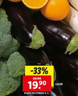 Lidl LILEK, 1 ks nabídka