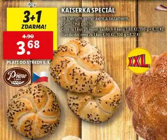 Lidl KAISERKA SPECIÁL, 60 g nabídka