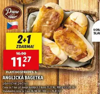 Lidl ANGLICKÁ BAGETKA, 63 g nabídka