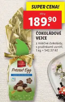 Lidl ČOKOLÁDOVÉ VEJCE, 350 g nabídka