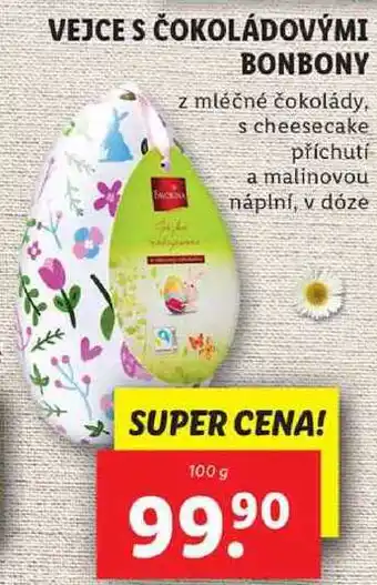 Lidl VEJCE S ČOKOLÁDOVÝMI BONBONY, 100 g nabídka