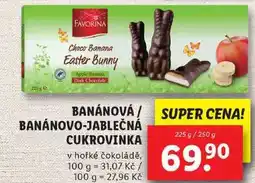 Lidl BANÁNOVÁ/BANÁNOVO-JABLEČNÁ CUKROVINKA, 225 g/250 g nabídka