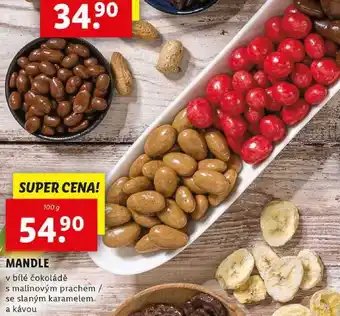 Lidl MANDLE, 100 g nabídka