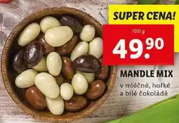 Lidl MANDLE MIX, 100 g nabídka