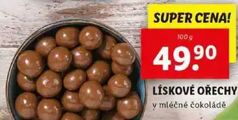 Lidl LÍSKOVÉ OŘECHY, 100 g nabídka