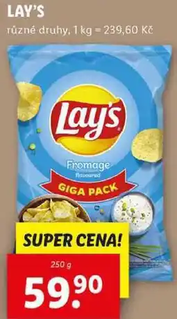 Lidl LAY'S, 250 g nabídka