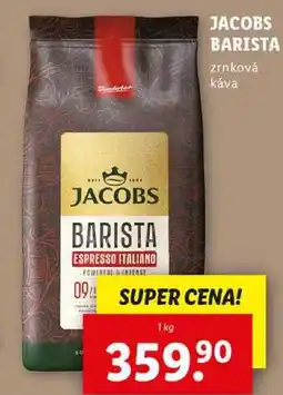 Lidl JACOBS BARISTA, 1 kg nabídka