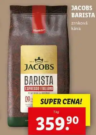 Lidl JACOBS BARISTA, 1 kg nabídka