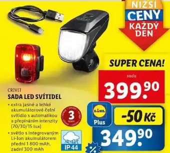 Lidl SADA LED SVÍTIDEL nabídka