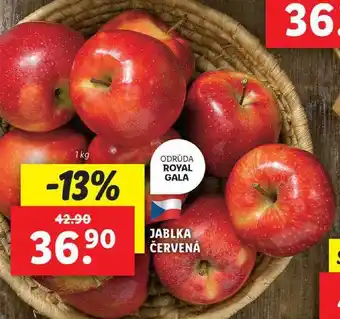 Lidl JABLKA ČERVENÁ - ROYAL GALA, 1 kg nabídka