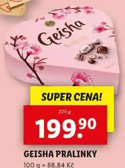 Lidl GEISHA PRALINKY, 225 g nabídka