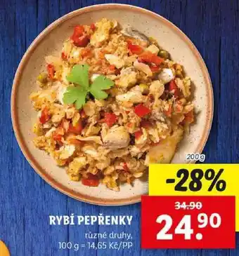 Lidl RYBÍ PEPŘENKY, 200 g nabídka