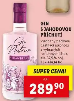 Lidl GIN S JAHODOVOU PŘÍCHUTÍ, 0,7 l nabídka