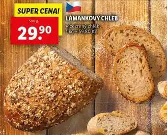 Lidl LÁMANKOVÝ CHLÉB, 500 g nabídka