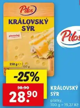 Lidl KRÁLOVSKÝ SÝR, 150 g nabídka