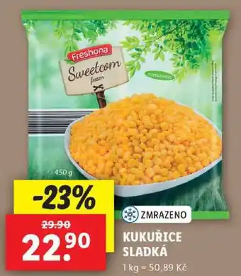 Lidl KUKUŘICE SLADKÁ, 450 g nabídka