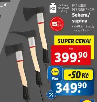 Lidl Sekera/sapina nabídka