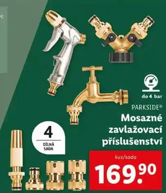 Lidl Mosazné zavlažovací příslušenství nabídka