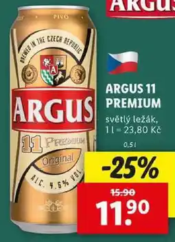 Lidl ARGUS 11 PREMIUM, 0,5 l nabídka