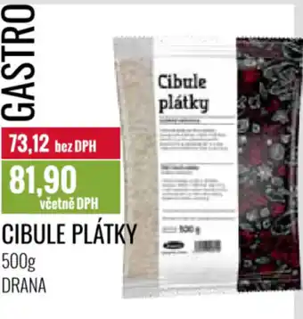 Ratio DRANA Cibule plátky nabídka