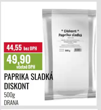 Ratio DRANA Paprika sladká diskont nabídka