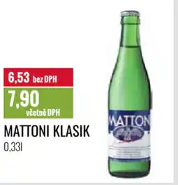 Ratio MATTONI Klasik nabídka