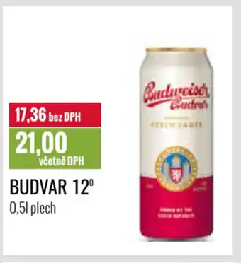 Ratio BUDVAR 12° nabídka