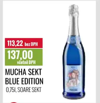 Ratio MUCHA SEKT Blue edition nabídka