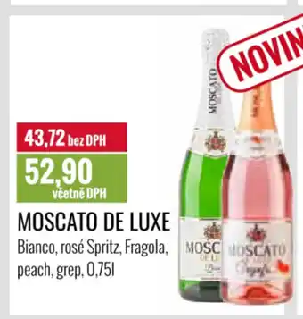 Ratio MOSCATO DE LUXE nabídka