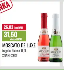 Ratio MOSCATO DE LUXE nabídka