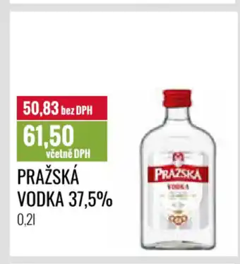 Ratio PRAŽSKÁ Vodka 37.5% nabídka