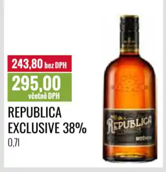 Ratio REPUBLICA EXCLUSIVE 38% nabídka