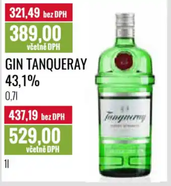 Ratio GIN TANQUERAY 43.1 % nabídka