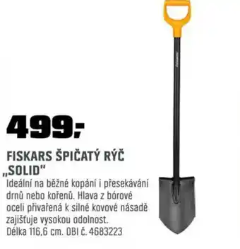 OBI FISKARS Špičatý rýč ,,solid" nabídka