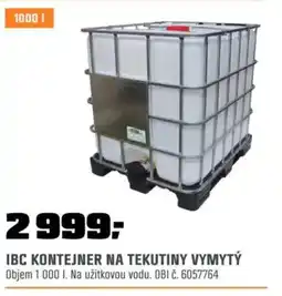 IBC Kontejner na tekutiny vymytý
