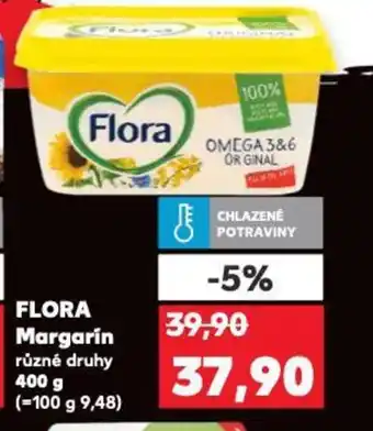 Kaufland FLORA Margarin nabídka