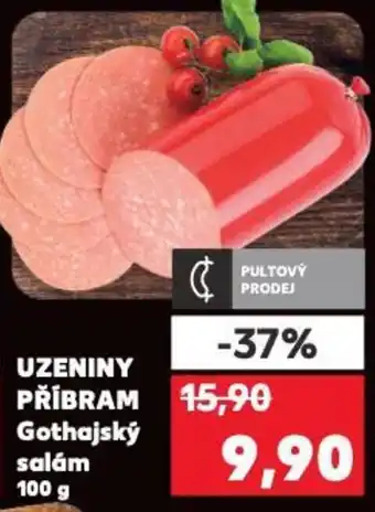 Kaufland UZENINY PŘÍBRAM Gothajský salam nabídka