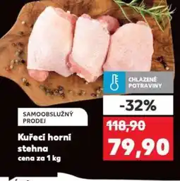 Kaufland Kuřecí horní stehna nabídka