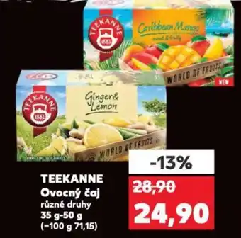 Kaufland TEEKANNE Ovocný čaj nabídka