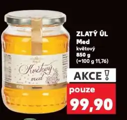 Kaufland ZLATÝ ÚL Med květový nabídka