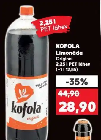 Kaufland KOFOLA Limonáda Original nabídka