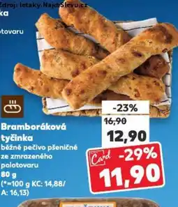 Kaufland Bramboráková tyčinka nabídka