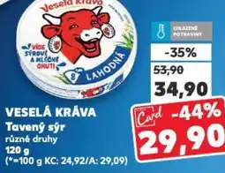 Kaufland VESELÁ KRÁVA Tavený sýr nabídka